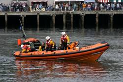 Newlyn Fish Festival - RNLI demonstration