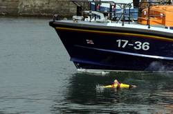 Newlyn Fish Festival - RNLI demonstration