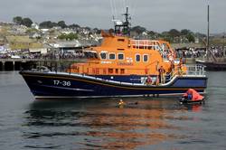 Newlyn Fish Festival - RNLI demonstration