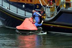 Newlyn Fish Festival - RNLI demonstration