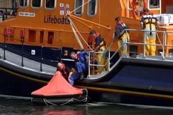 Newlyn Fish Festival - RNLI demonstration