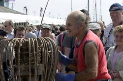 Newlyn Fish Festival - traditional lobster and crab pots