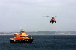 Newlyn Fish Festival - RNLI demonstration