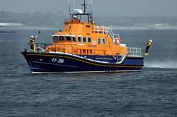 Newlyn Fish Festival - RNLI demonstration