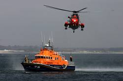 Newlyn Fish Festival - RNLI demonstration