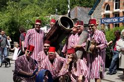 Polperro festival - procession