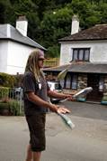 Polperro festival - procession