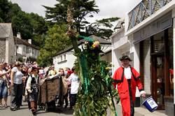 Polperro festival - procession