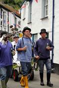 Polperro festival - procession