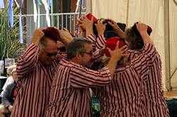 Polperro festival - The Fabulous Fezheads