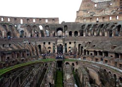 Colosseo - labyrinth tunnels