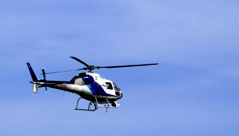 America's Cup World Series - Media Helicopters - © Ian Foster / fozimage