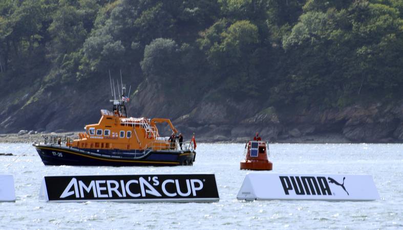 America's Cup World Series - Plymouth Sound - © Ian Foster / fozimage