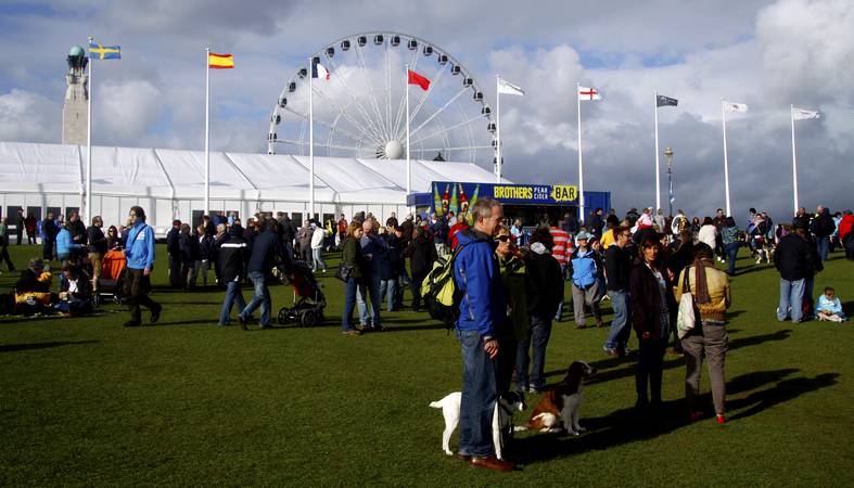 America's Cup World Series - Plymouth Hoe - © Ian Foster / fozimage