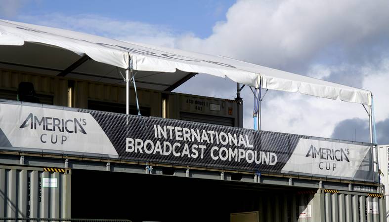 America's Cup World Series - Media Center  Plymouth Hoe - © Ian Foster / fozimage