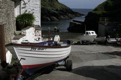 Portloe slipway