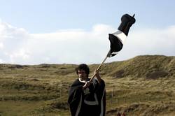 St Piran leads the procession