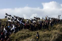 the procession