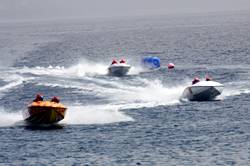 Powerboat racing - Looe bay