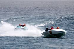 Powerboat racing - Looe bay