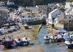 Polperro harbour