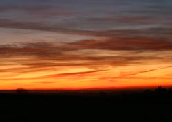 Sunrise over St Cleer