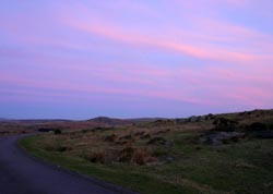 Sunrise over Bodmin Moor