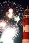 Smeaton's Tower Fireworks