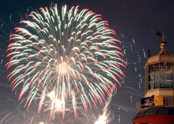 Smeaton's Tower Fireworks