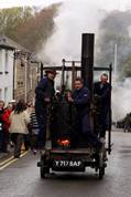 Trevithick Replica Puffin Devil going up Camborne Hill